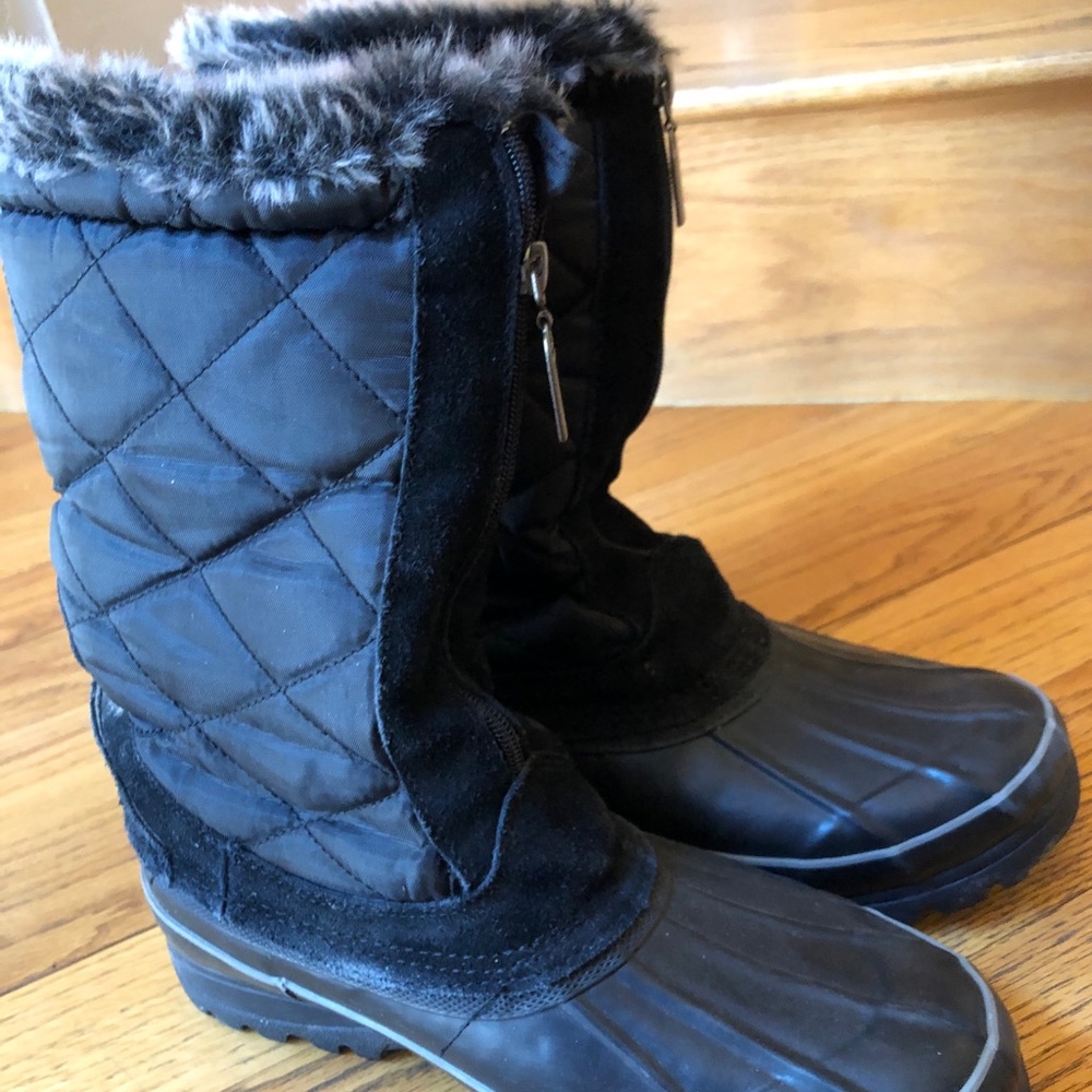 2 COMFY WARM boots for 1 price!! NWOT Warm fluffy WINTER boot!